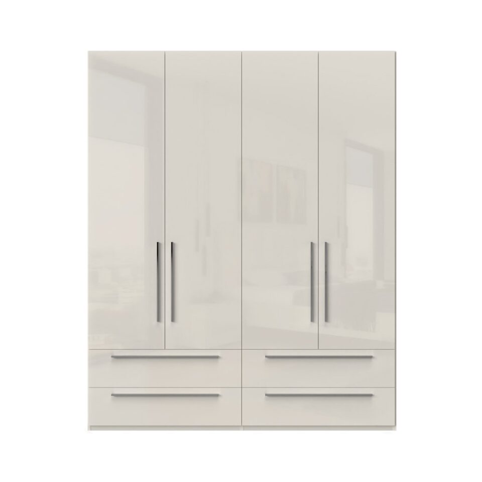Garderobna omara Piano P44/PN, bež