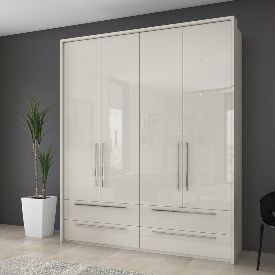 Garderobna omara Piano P44/PN, bež (detajl v prostoru)