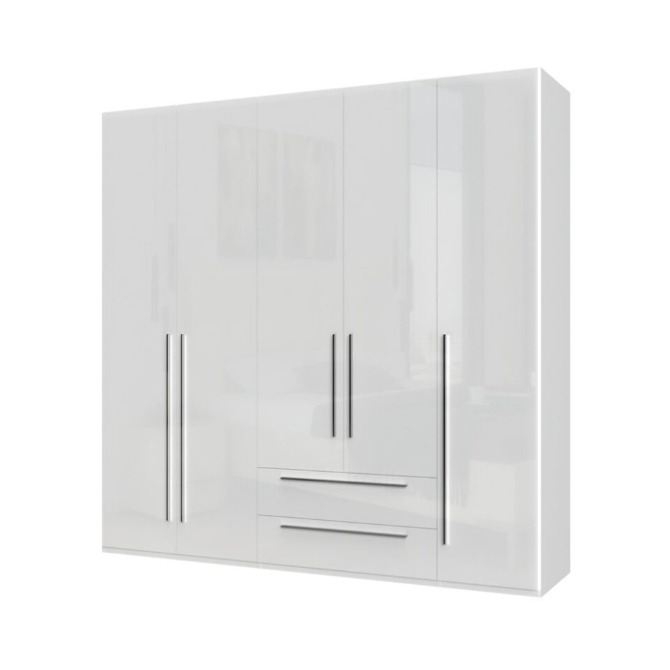Garderobna omara Piano P52/PN, bela