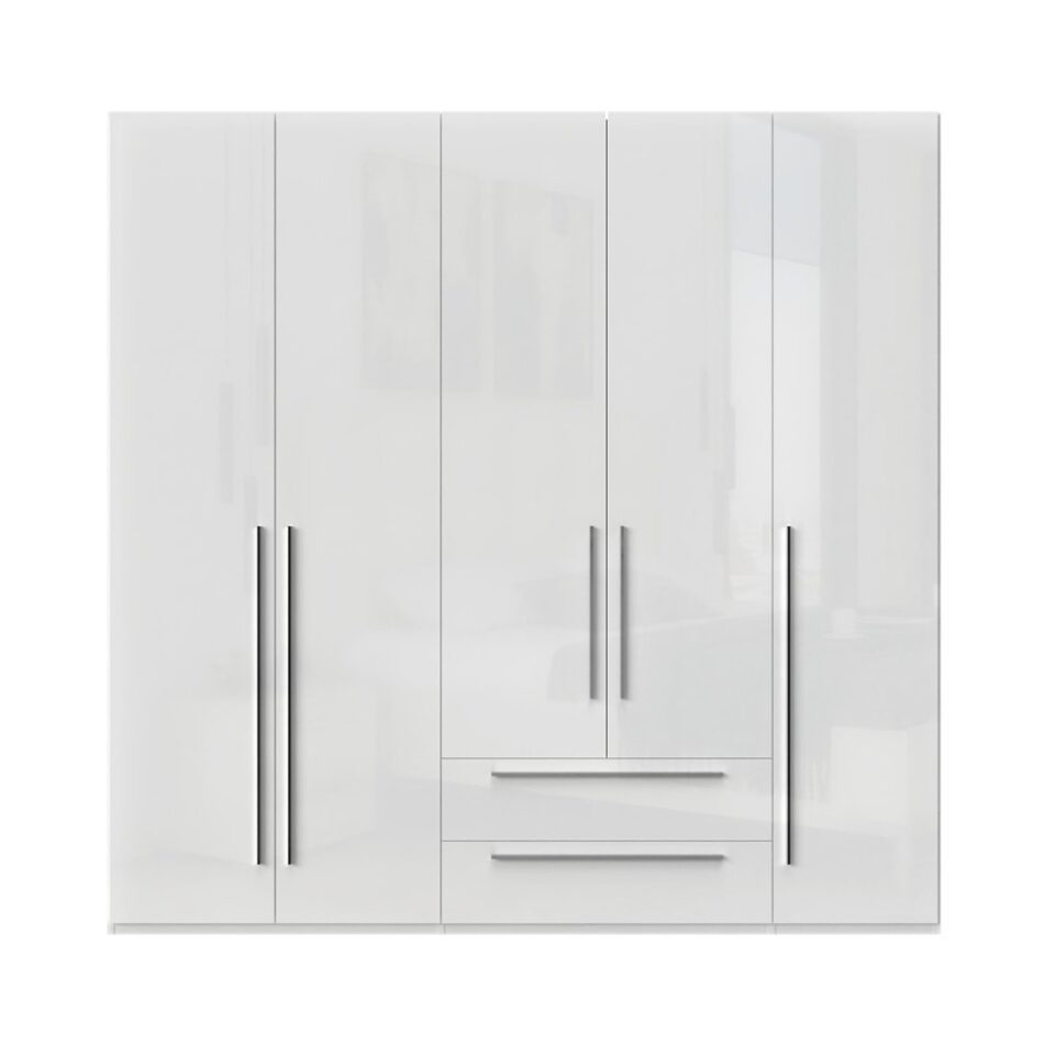 Garderobna omara Piano P52/PN, bela