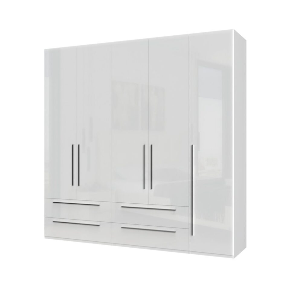 Garderobna omara Piano P54/PN, bela