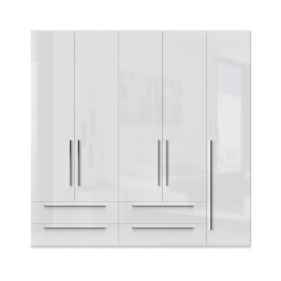 Garderobna omara Piano P54/PN, bela