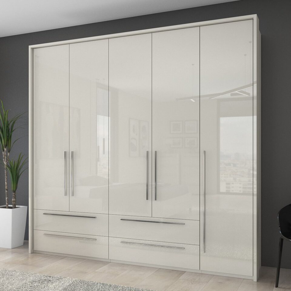 Garderobna omara Piano P54/PN, bež (detajl v prostoru)