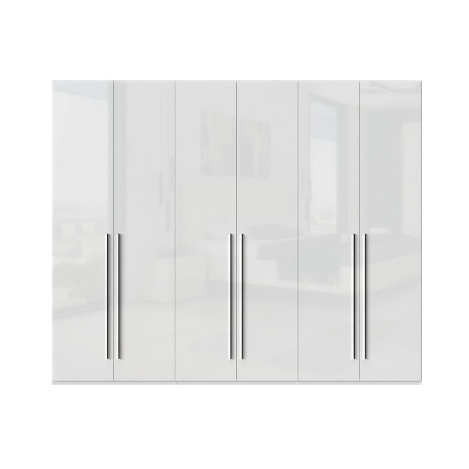 Garderobna omara Piano P6/PN, bela