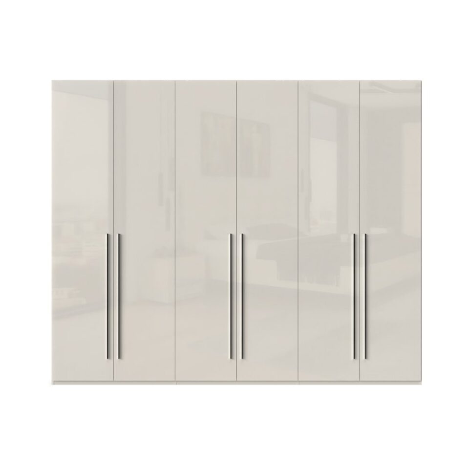 Garderobna omara Piano P6/PN, bež