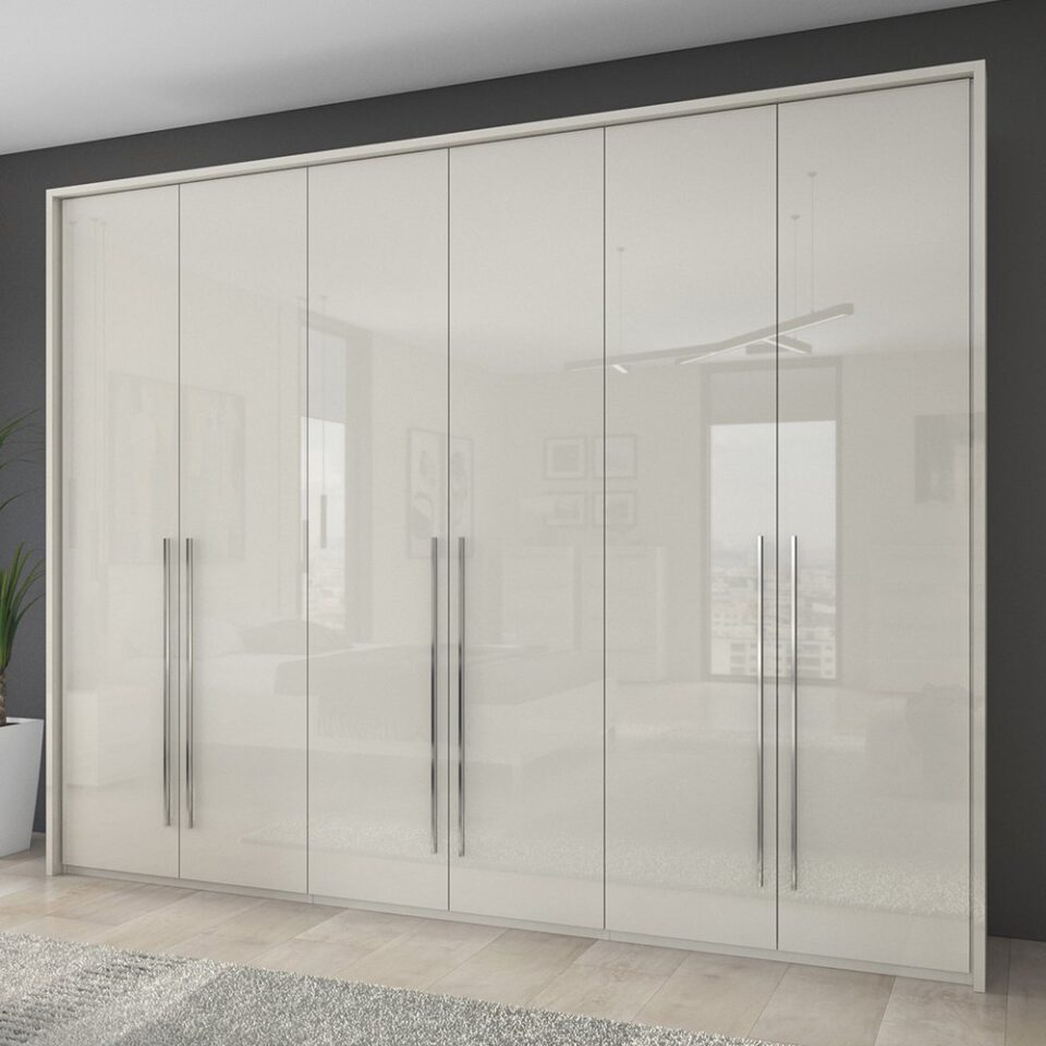 Garderobna omara Piano P6/PN, bež (detajl v prostoru)