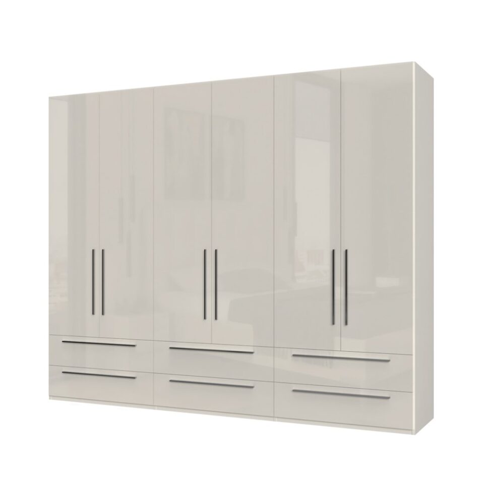 Garderobna omara Piano P66/PN, bež