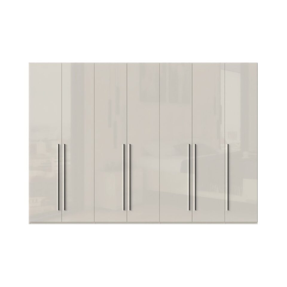 Garderobna omara Piano P7/PN, bež