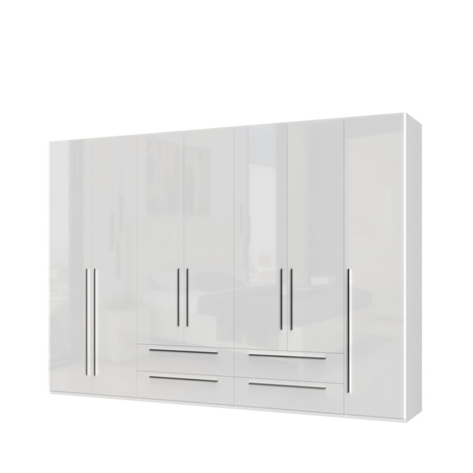 Garderobna omara Piano P74/PN, bela