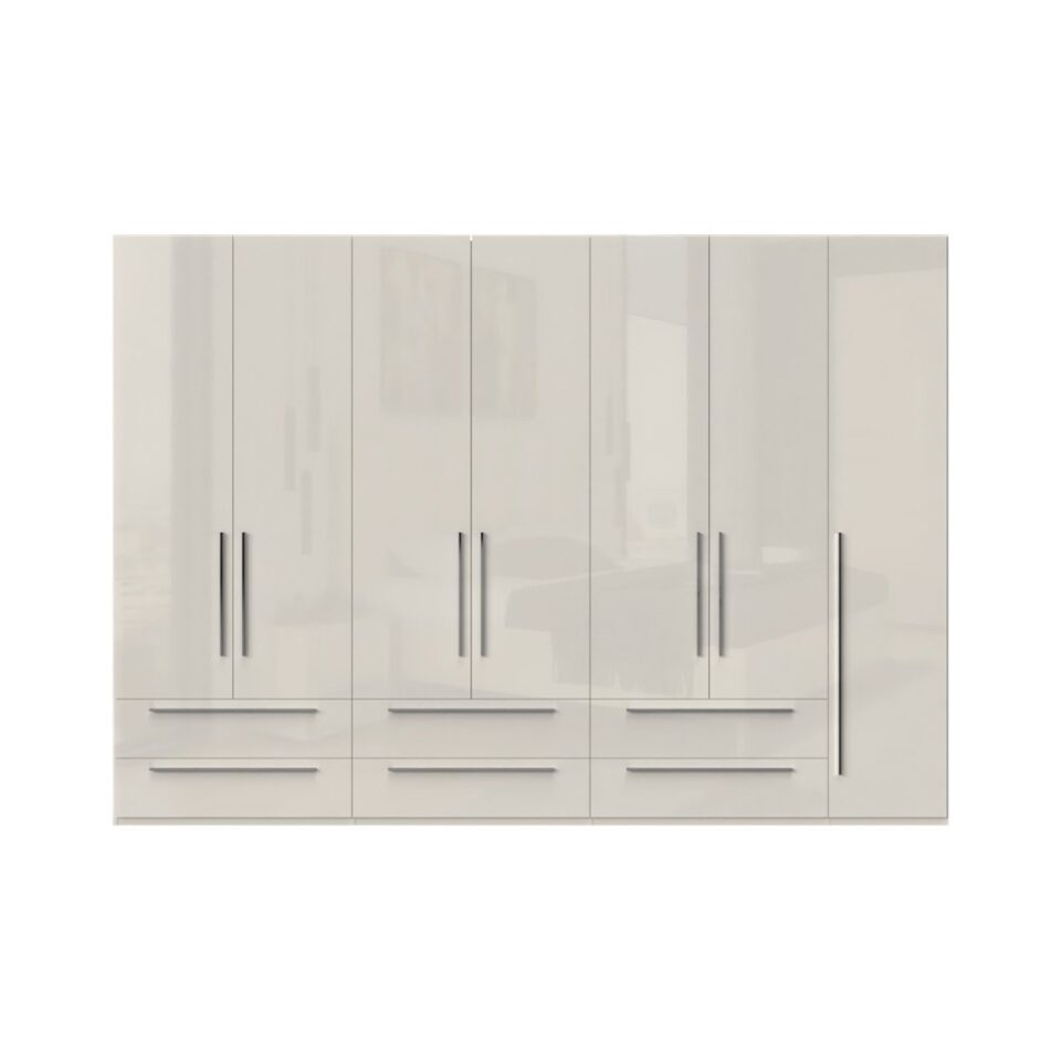Garderobna omara Piano P76/PN, bež