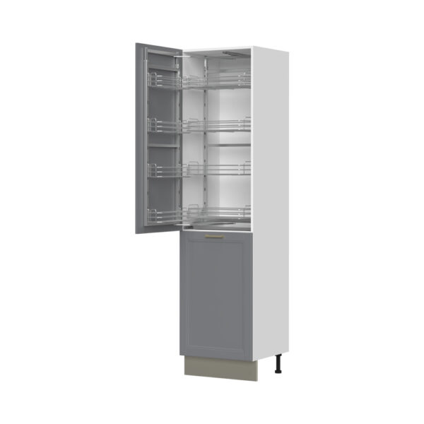 Kuhinjski visoki element s žičanim košarama (smočnica) Tara K23-60-2KZ/4, 60 cm