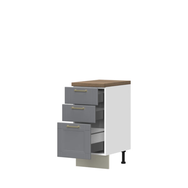 Kuhinjski donji element s tri ladice Tara R-40-3MBOX/4, 40 cm