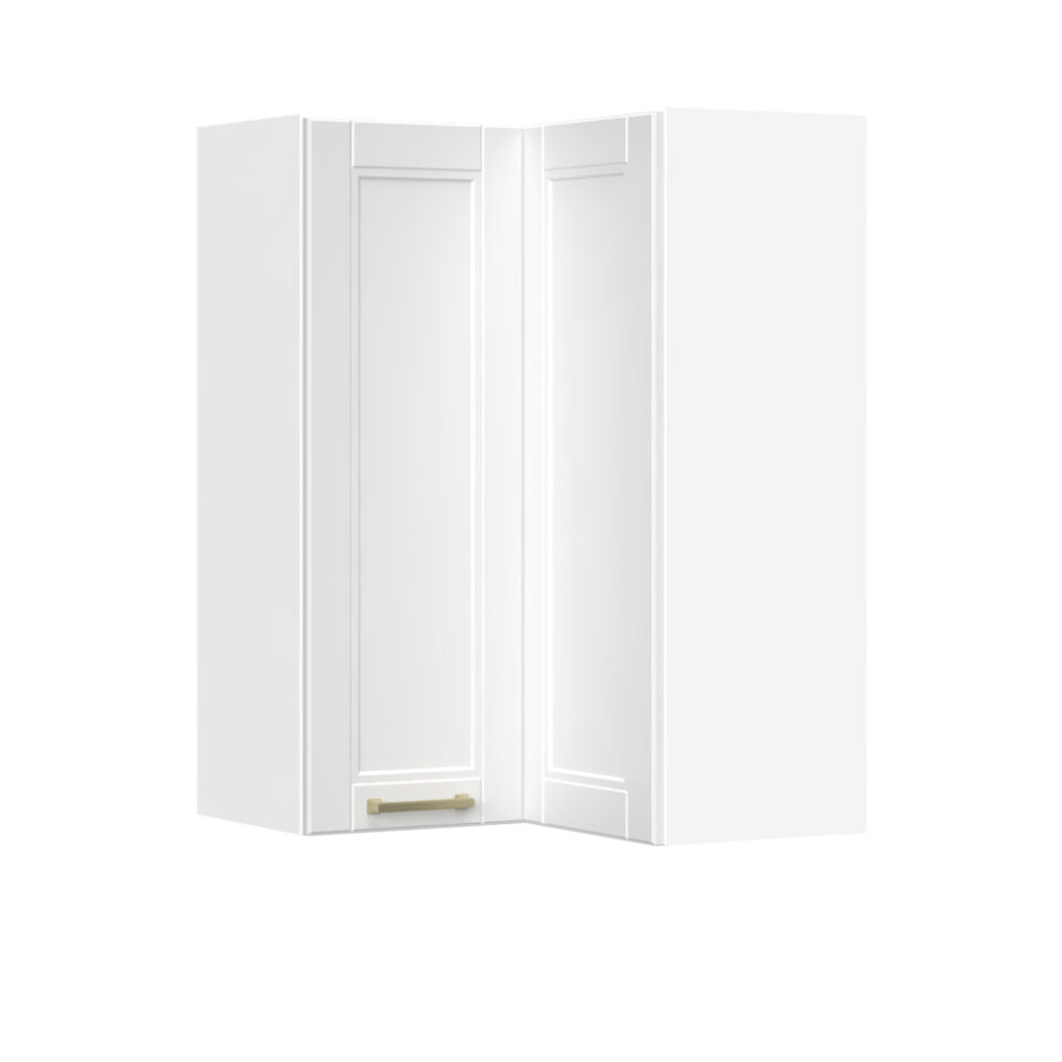 Kuhinjska zgornja viseča omarica z dvojnimi vrati Tara V9-UG-2K/4, 64 cm, višina 91 cm, korpus Bela, fronta Bela mat lak