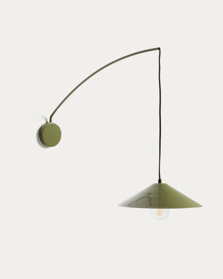 Stenska svetilka Kally, barvana kovina, vrtljiva roka, 104 x 35 x 65 cm