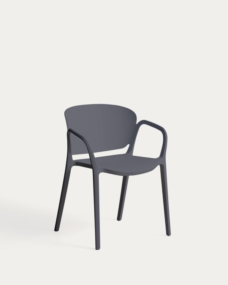 Nalagalen vrtni stol Ania, polipropilen, 60 x 55 x 76 cm