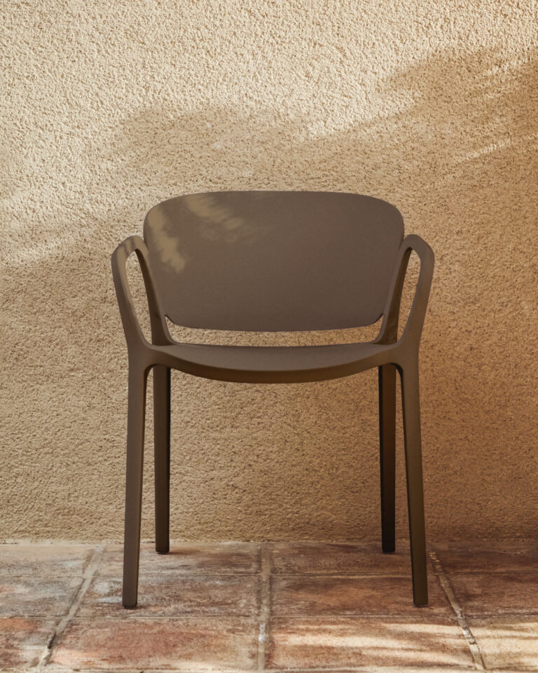 Nalagalen vrtni stol Ania, polipropilen, 60 x 55 x 76 cm