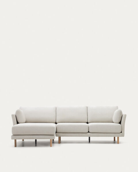 Trosed Gilma z levim počivalnikom v pearl barvi - 260 cm
