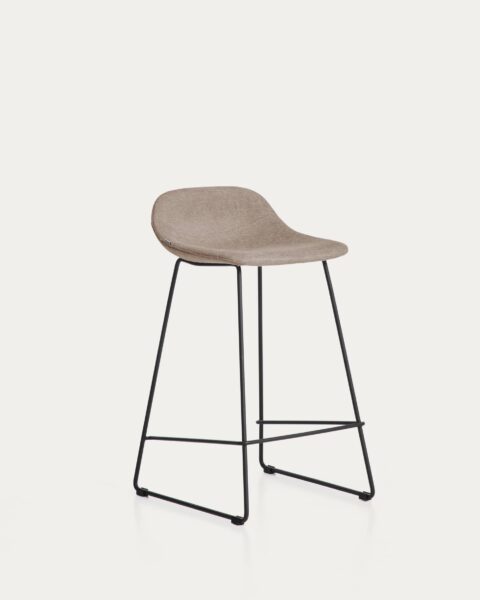Barska stolica Zahara, šenil, sjedalo 76 cm, 47 x 50 x 88 cm
