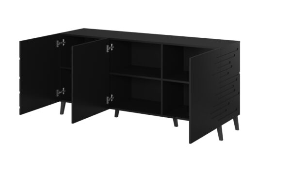 Komoda Nova 155, črna