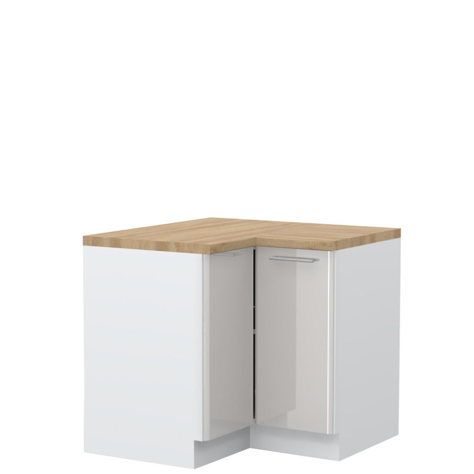 Kuhinjska kotna spodnja omarica z dvojnimi vrati Modern R-UG-2K/3, 94 cm, izrez izdelka