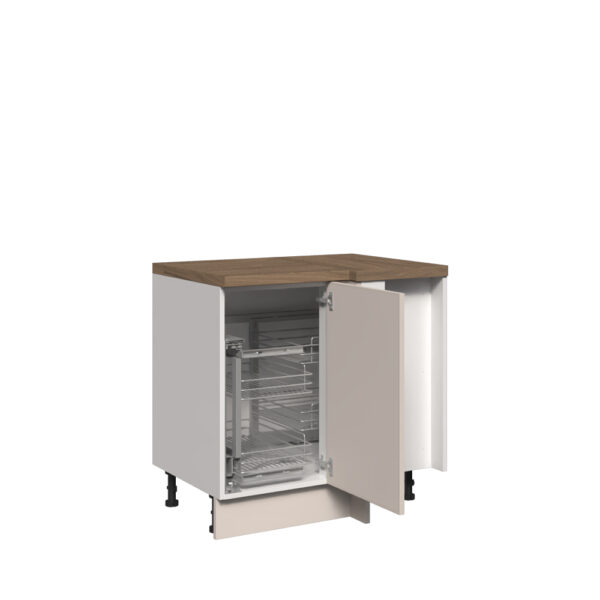 Kuhinjski kutni donji element s mehanizmom Magic Corner, lijevo otvaranje Opera R-UG-1KMCL/4, 109 cm
