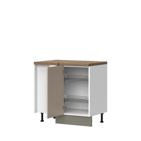 Kuhinjski kutni donji element s okretnom košarom Ergon R-UG-1KZA/7, 109 cm