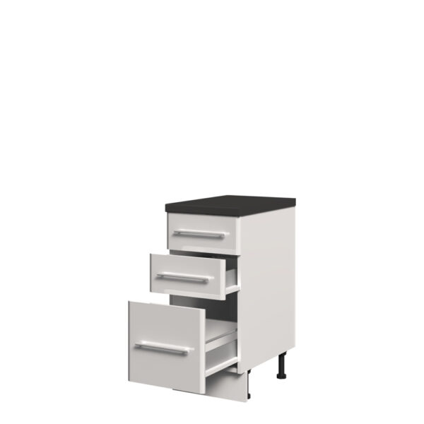 Kuhinjska spodnja omarica s tremi predali Modern R-40-3MBOX/3, 40 cm, izrez izdelka