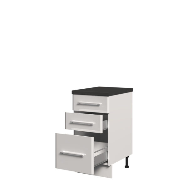Kuhinjska spodnja omarica s tremi predali Modern R-45-3MBOX/3, 45 cm, izrez izdelka