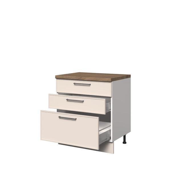 Kuhinjski donji element s tri ladice Opera R-80-3MBOX/4, 80 cm
