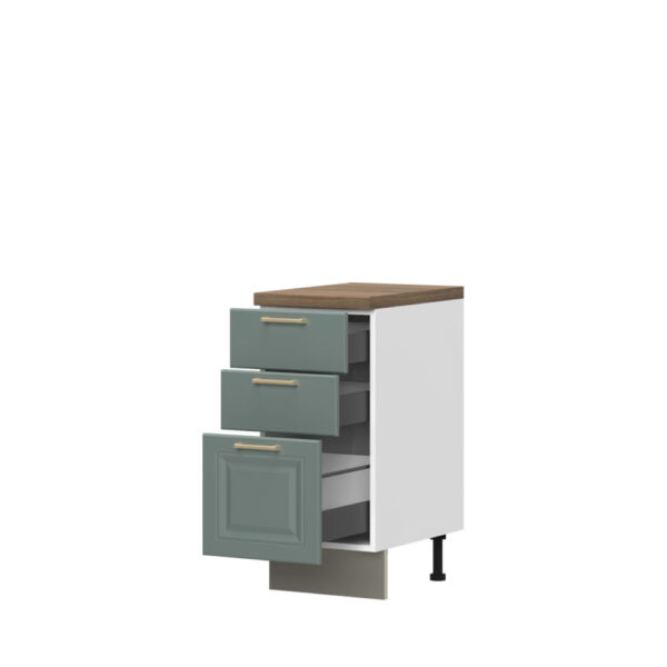 Kuhinjski donji element s tri ladice Regent R-40-3MBOX/4, 40 cm