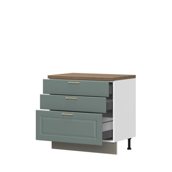 Kuhinjski donji element s tri ladice Regent R-90-3MBOX/4, 90 cm