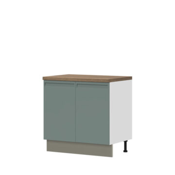 Kuhinjski donji element s dvostrukim vratima Integra R-90-2K/7, 90 cm (korpus s frontom i postoljem)