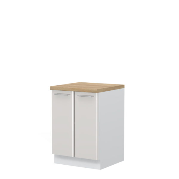 Kuhinjska spodnja omarica z dvojnimi vrati Modern R-60-2K/3, 60 cm, izrez izdelka