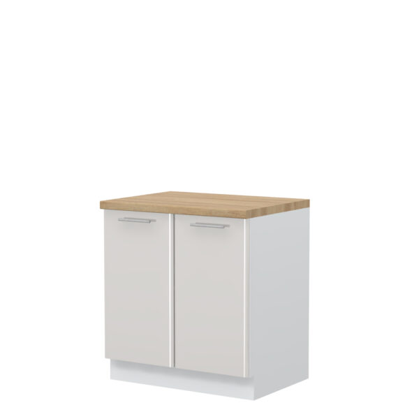 Kuhinjska spodnja omarica z dvojnimi vrati Modern R-80-2K/3, 80 cm, izrez izdelka