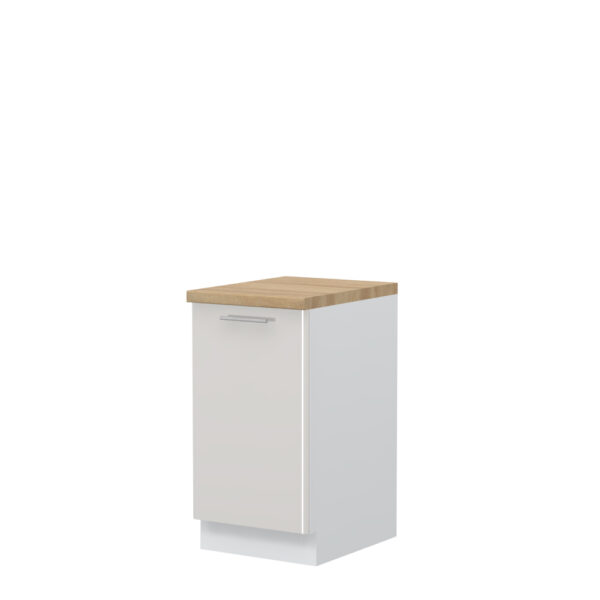 Kuhinjska spodnja omarica z enimi vrati Modern R-45-1K/3, 45 cm, izrez izdelka