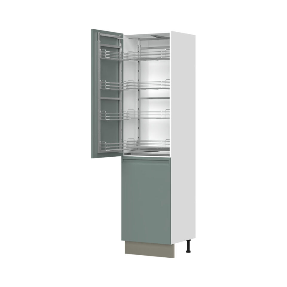 Kuhinjska visoka omara z žičnimi koši (shramba) Integra K23-60-2KZ/7, 60 cm, izrez izdelka