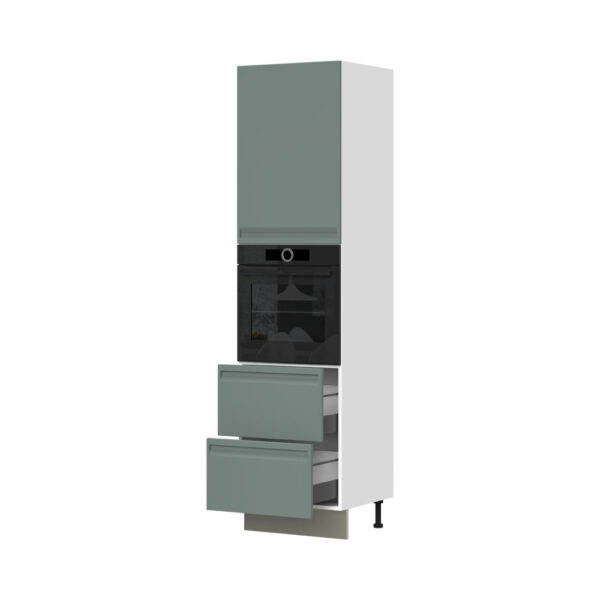 Kuhinjski visoki element za ugradnu pećnicu, s vratima i ladicama Integra K23-60-RF/7, 60 cm