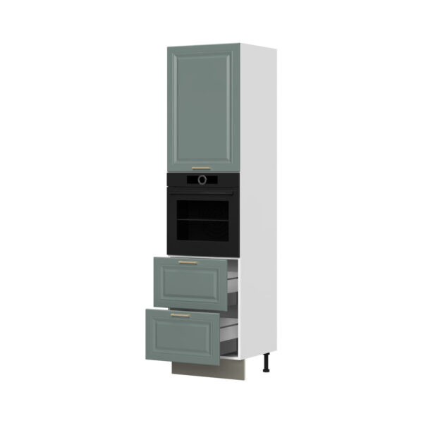 Kuhinjski visoki element za ugradnu pećnicu, s vratima i ladicama Regent K23-60-RF/4, 60 cm