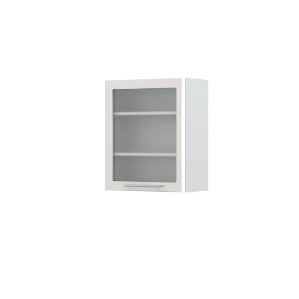 Kuhinjska zgornja viseča omarica s steklenimi vrati Modern V7-60-1KS/3, 60 cm, višina 72 cm, izrez izdelka