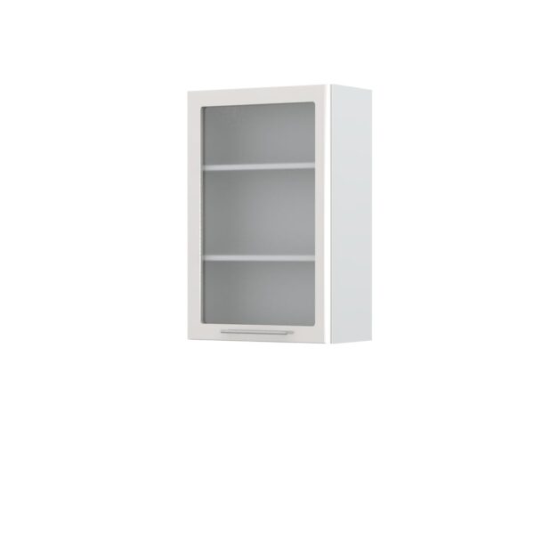 Kuhinjska zgornja viseča omarica s steklenimi vrati Modern V9-60-1KS/3, 60 cm, višina 91 cm, izrez izdelka