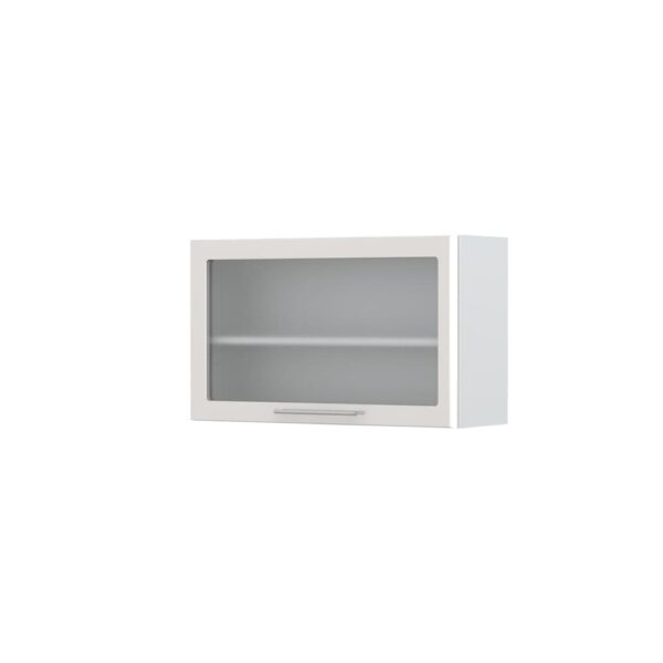 Kuhinjski gornji viseći element s podiznim staklenim vratima Modern V5-90-1KSP/3, 90 cm, visina 55 cm