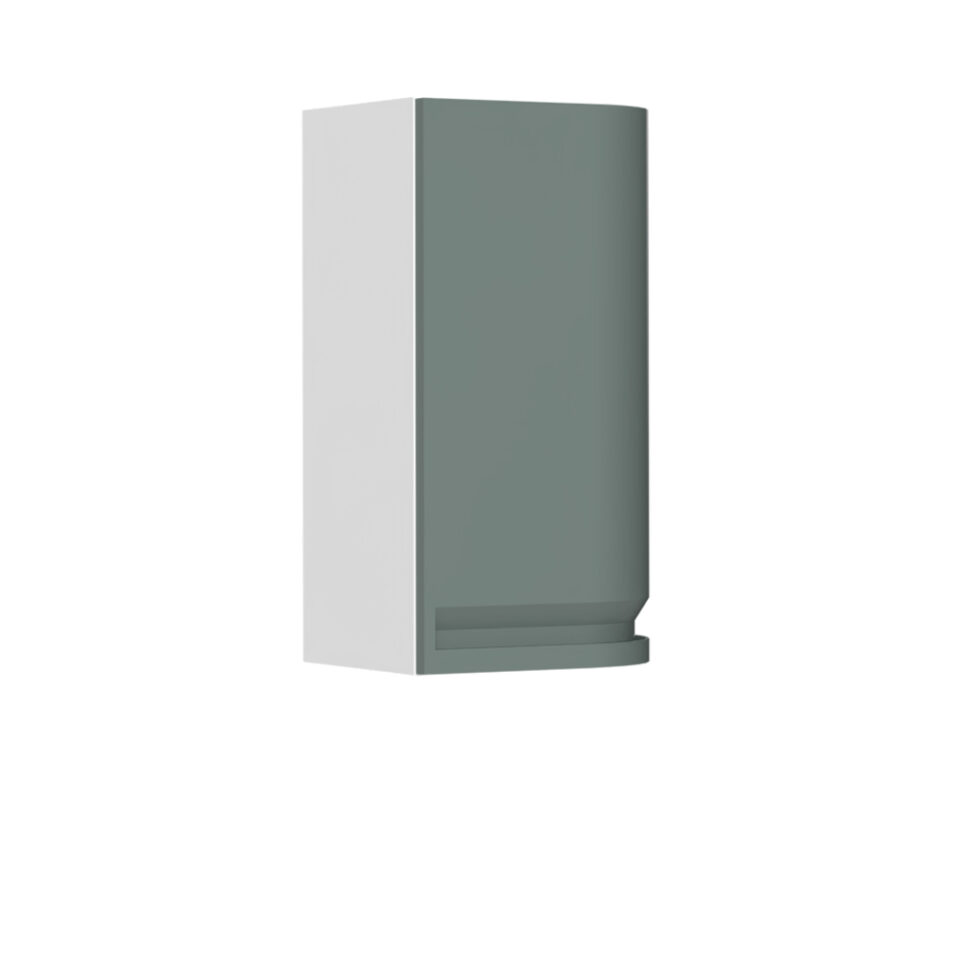 Kuhinjska zgornja viseča omarica z zaobljenimi vrati, desno Integra V7-40-1KRD/7, 40 cm, višina 72 cm, izrez izdelka