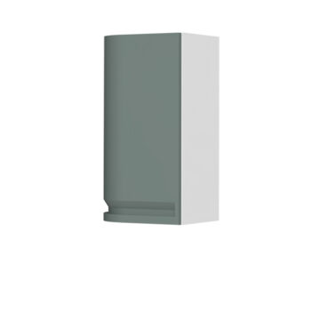 Kuhinjska zgornja viseča omarica z zaobljenimi vrati, levo Integra V7-40-1KRL/7, 40 cm, višina 72 cm, izrez izdelka