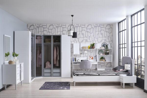 Mladinska soba Simply White