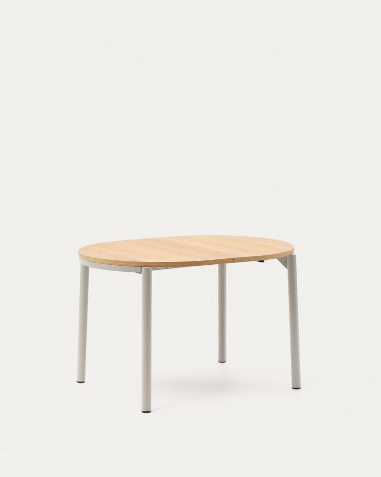 Lesena raztegljiva jedilna miza Montuiri, dimenzije 120/200 x 90 cm