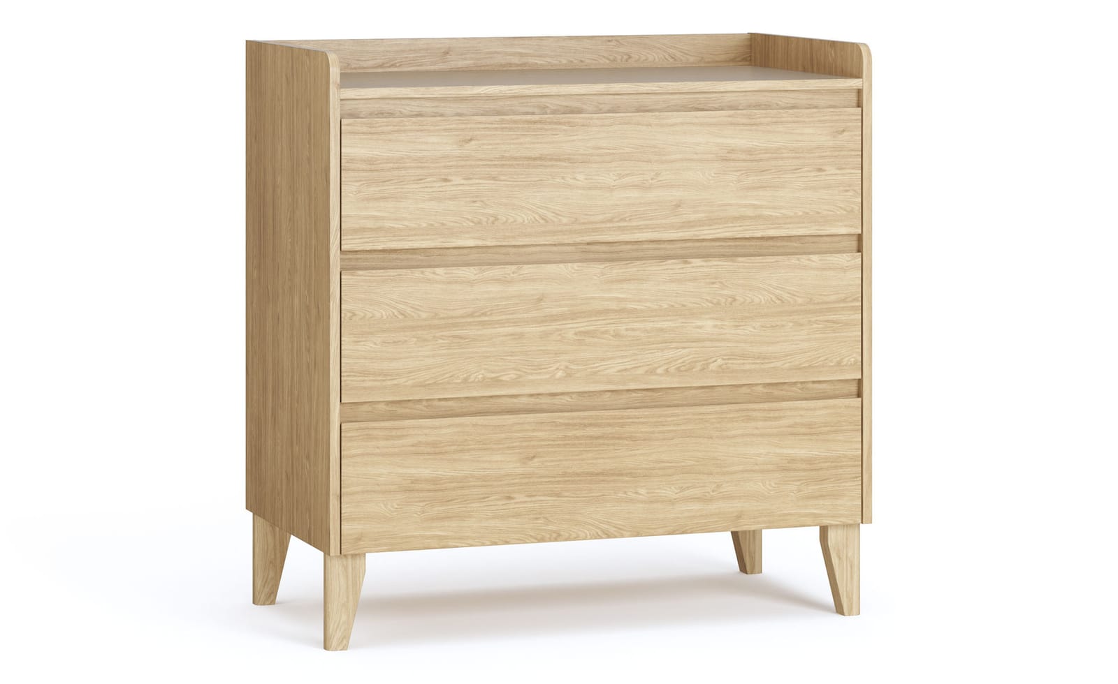 Komoda s tremi predali Muve 90 cm