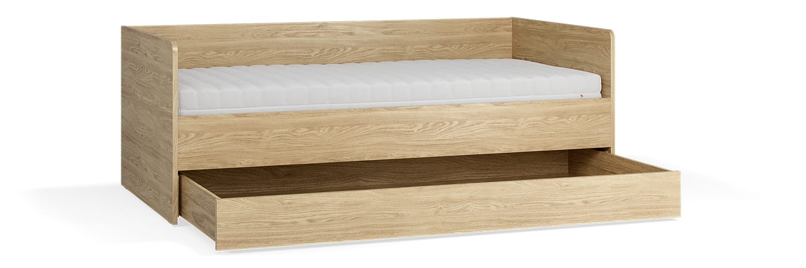 Kavč z dvižnim okvirjem in predalom Muve 90 x 200
