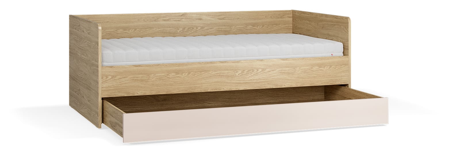 Kavč z dvižnim okvirjem in predalom Muve 90 x 200