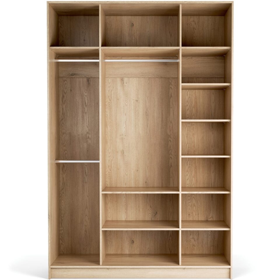Otvoreni ormar Stor 160 x 240 cm, unutarnja oprema Easy