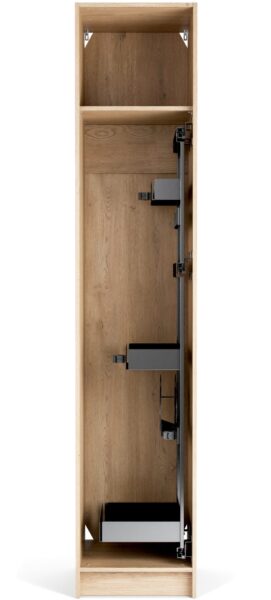 Odprta gospodinjska omara Stor s cargo košaro 46 x 225 cm